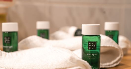 Rituals of Jing Testimonials auf jedem Apartment im Familotel Sonnenpark