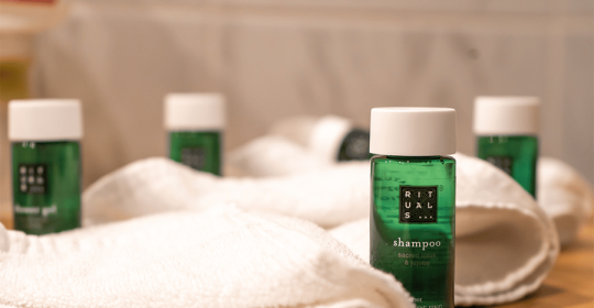 Rituals of Jing Testimonials auf jedem Apartment im Familotel Sonnenpark